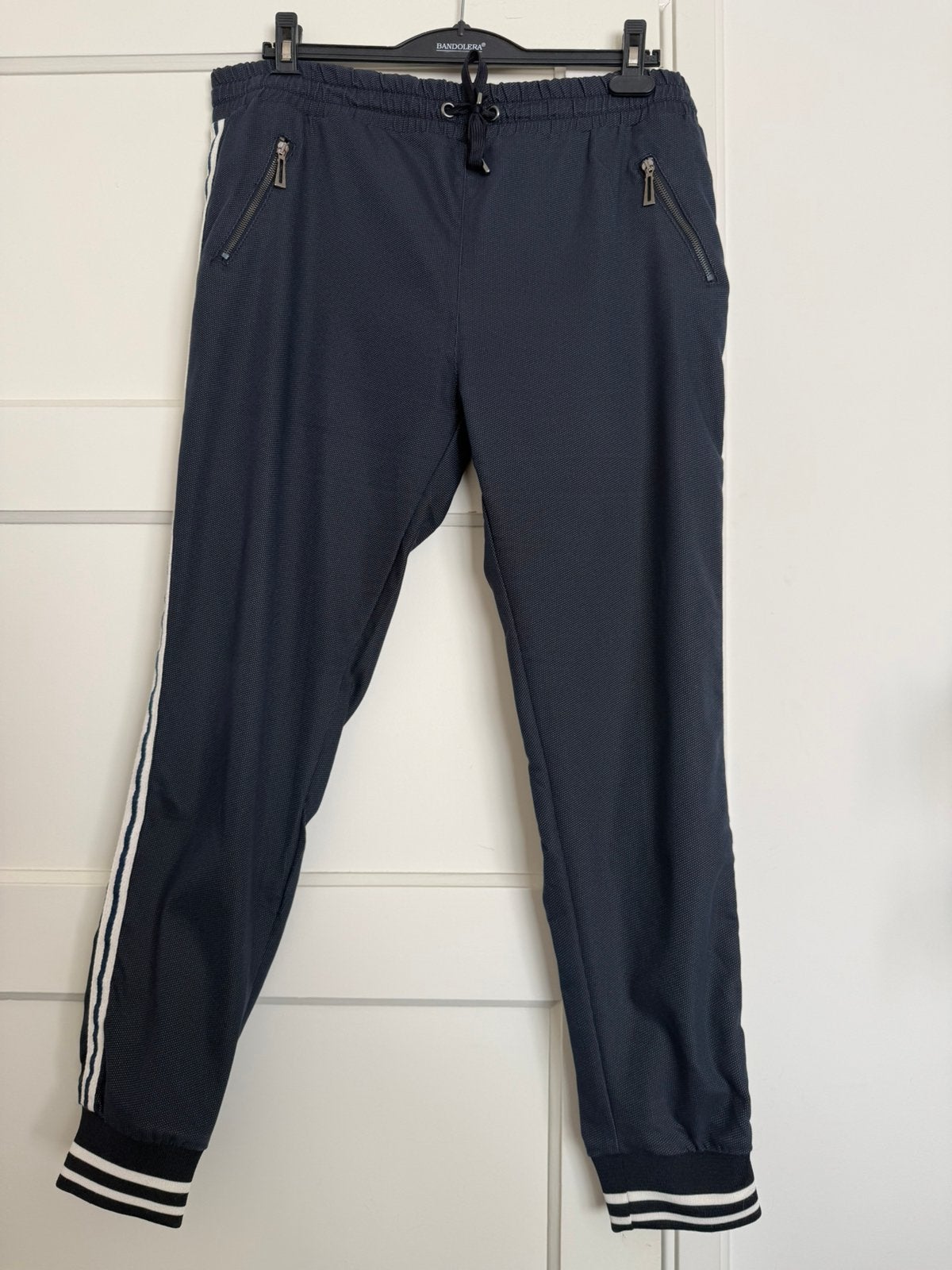 Elvira sportieve blauwe broek maat 44 zgan, Blauw, Maat 42/44 (L), Ophalen of Verzenden, Zo goed als nieuw