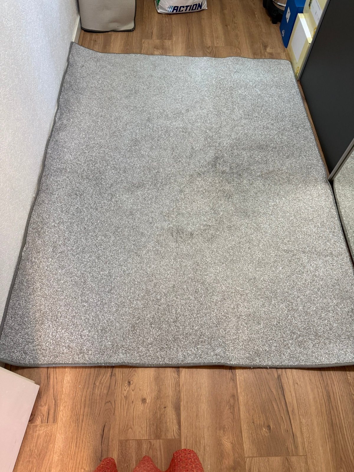 Vloerkleed, Ophalen, Wit, 150 tot 200 cm, 200 cm of meer