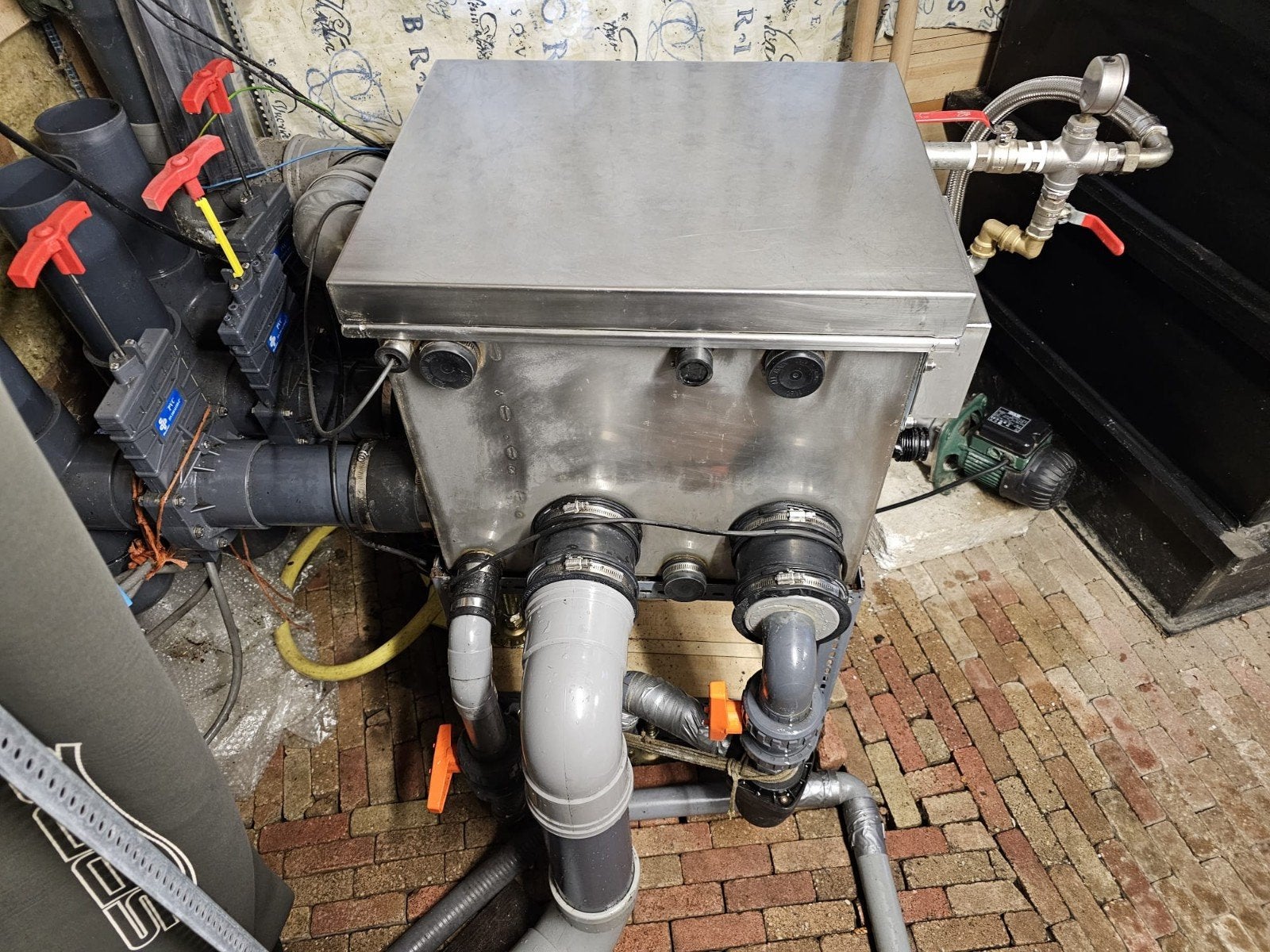 professionele trommelfilter, Tuin en Terras, Ophalen, Gebruikt, Vijverfilter