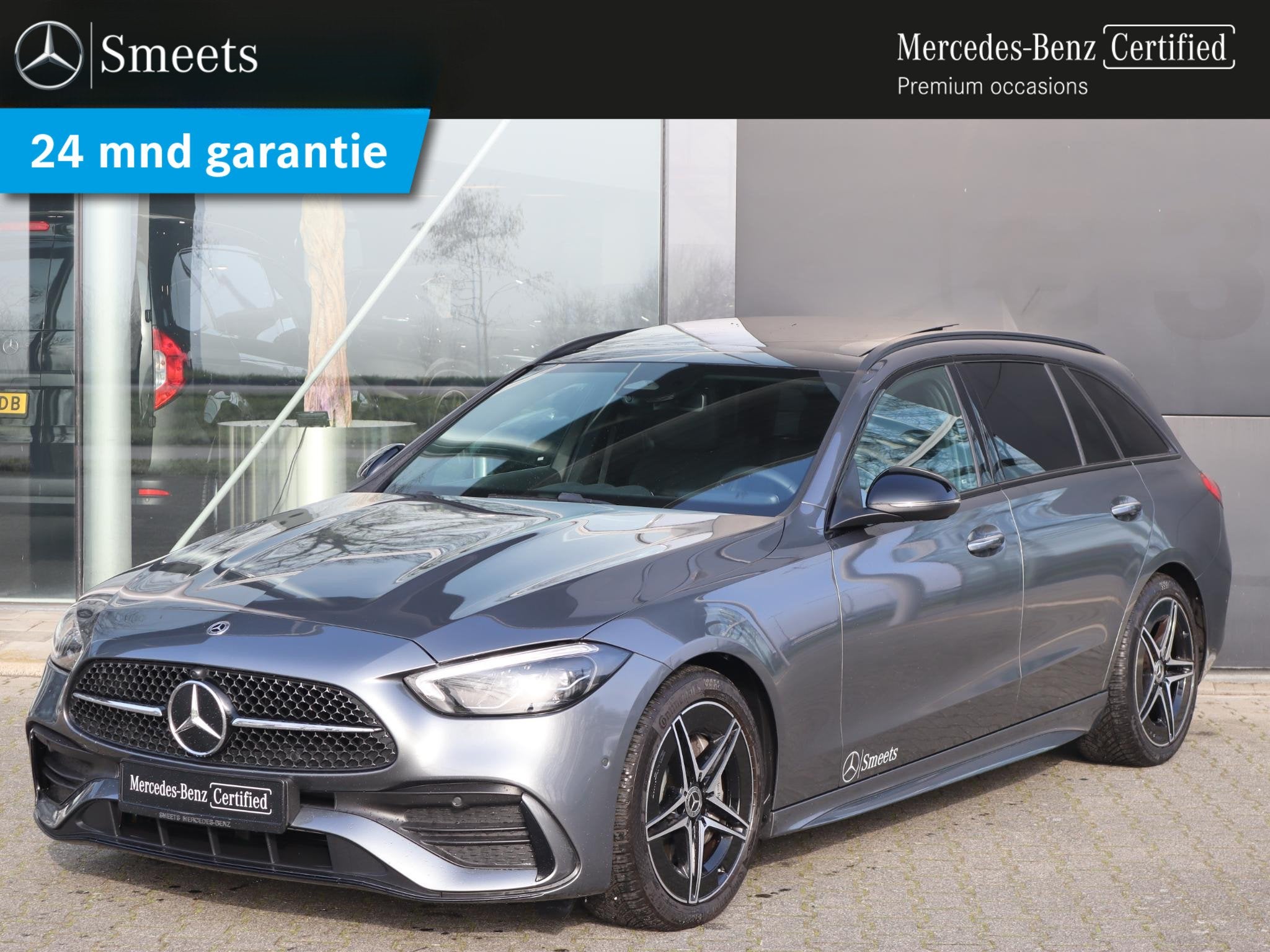 Mercedes-Benz C-klasse Estate 180 Business Solution AMG, Auto's, Dealer onderhouden, 1800 kg, 4 cilinders, 1655 kg