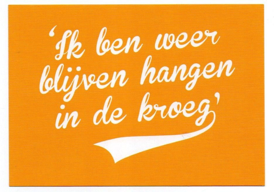 Holland zingt Hazes Ik ben weer blijven hangen in de kroeg, Ophalen, 1980 tot heden, Ongelopen, Muziek