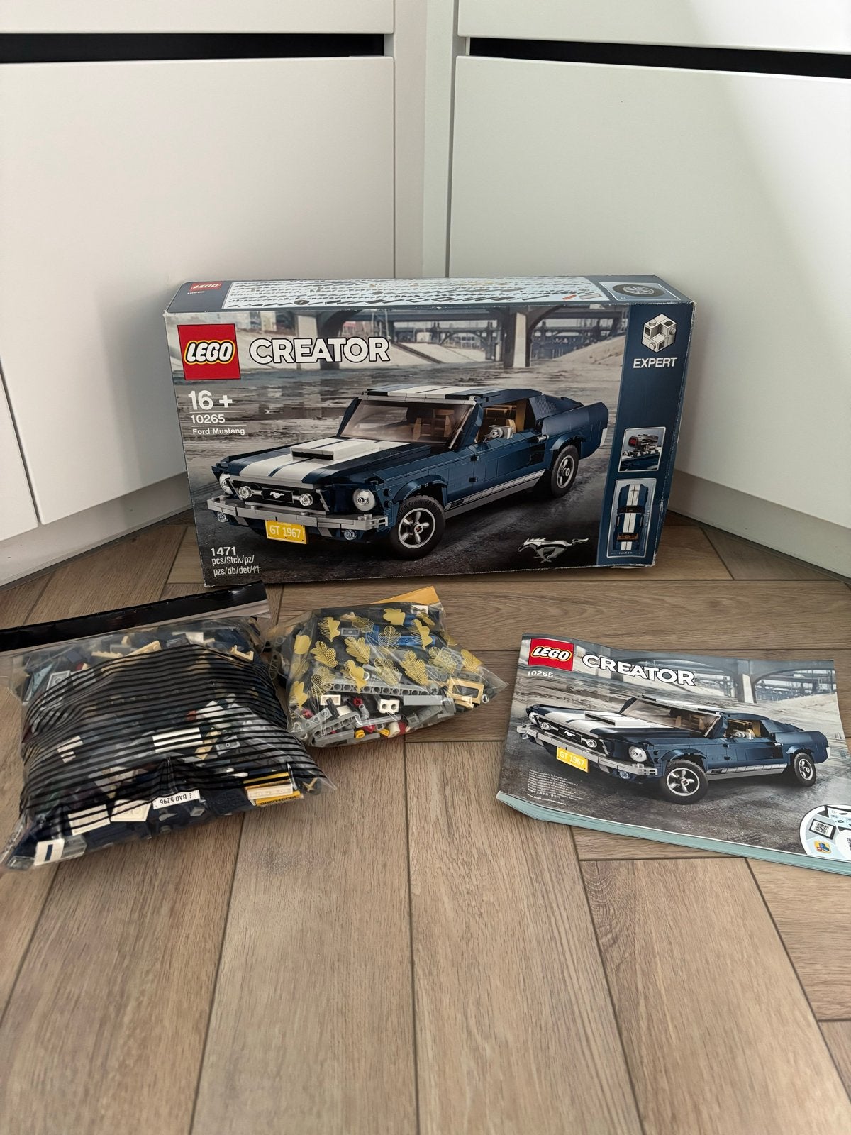 LEGO Creator Expert 10265 Ford Mustang, Ophalen of Verzenden, Gebruikt