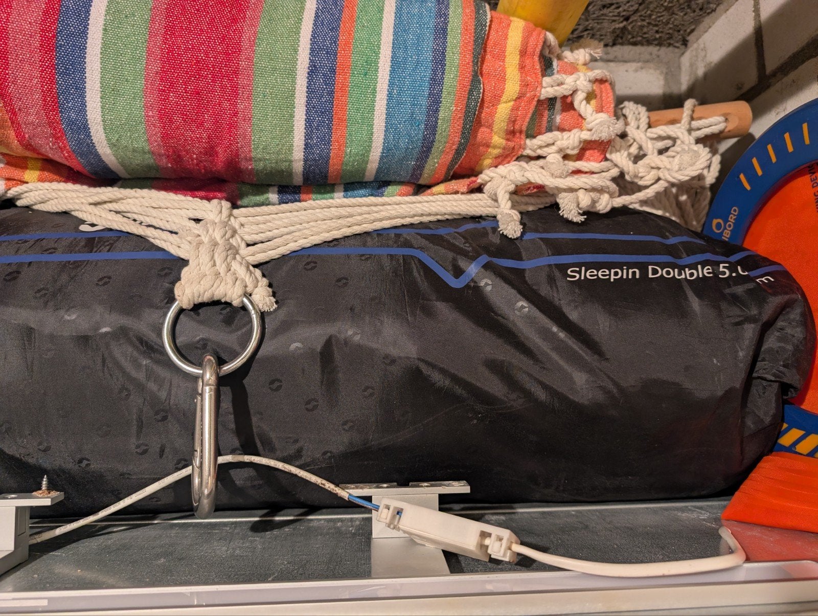 Outwell Sleepin Double 5.0 cm zelfopblaasbare slaapmat, Ophalen of Verzenden