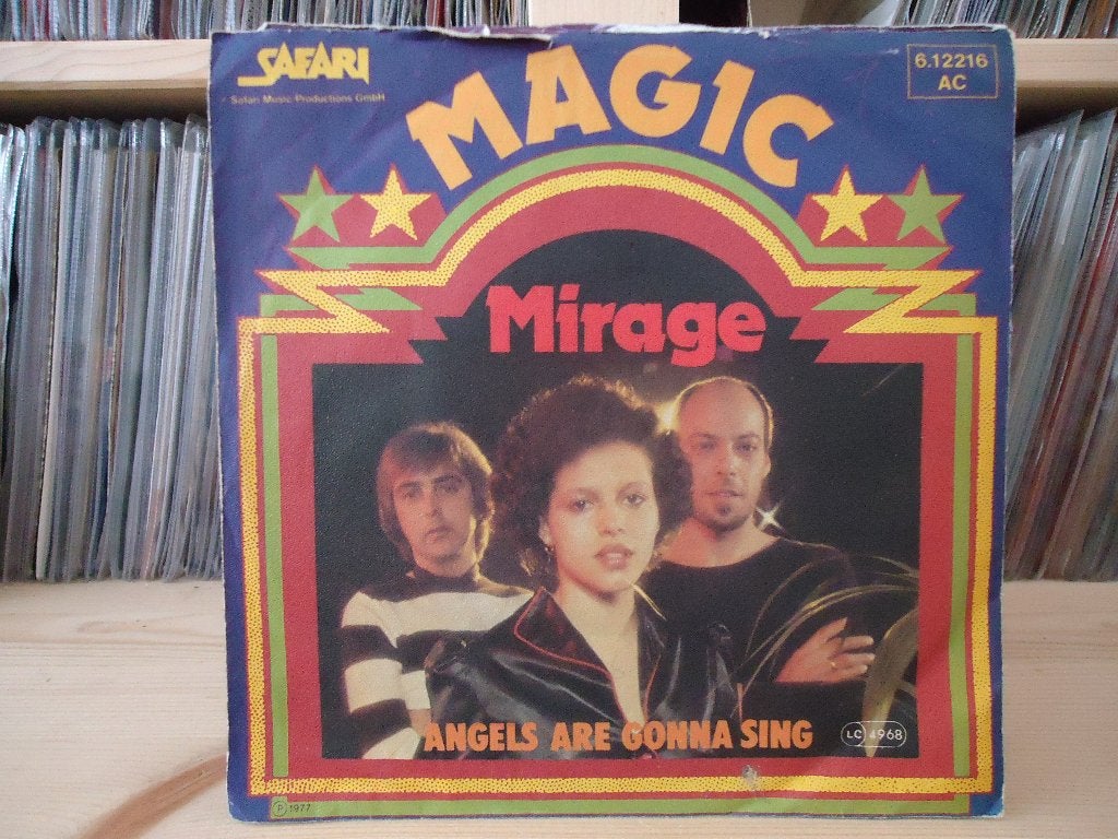 7" Single Mirage - Magic / Angels Are Gonna Sing, Gebruikt, 7 inch, Ophalen of Verzenden, Pop