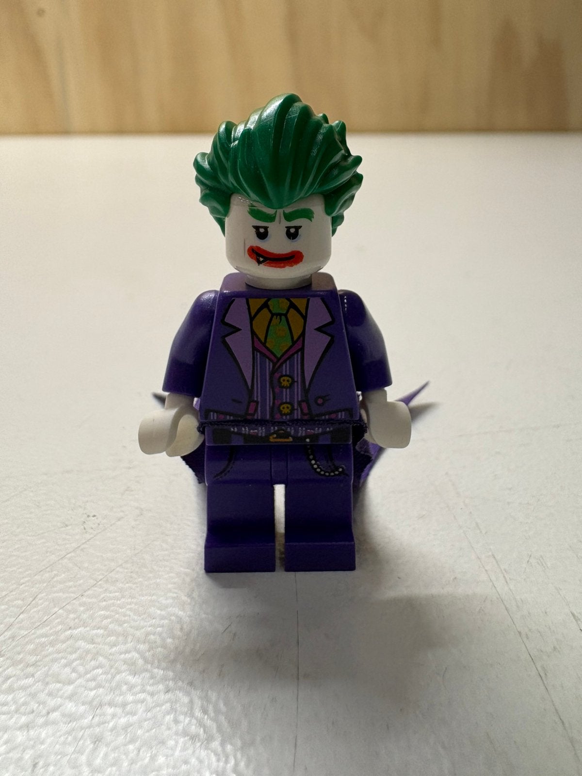Lego DC The Joker minifig - sh0324, Overige thema's, Lego, Ophalen of Verzenden, Zo goed als nieuw