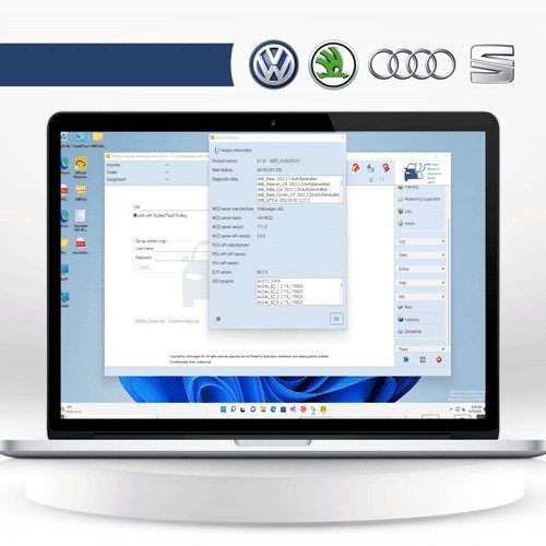 Laptop met ODIS, XENTRY, OPCOM & meer diagnose software, Ophalen of Verzenden, Zo goed als nieuw
