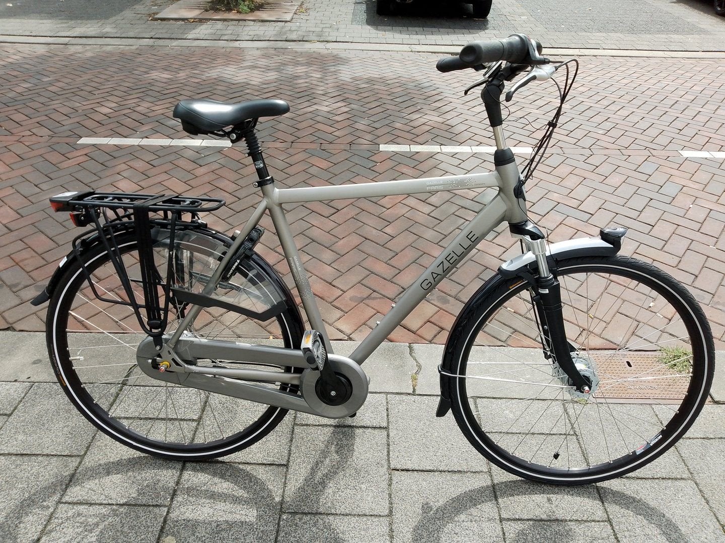 Gazelle Paris C7+ h57 herenfiets in bijna nieuwstaat!, -, -, Versnellingen, Zo goed als nieuw
