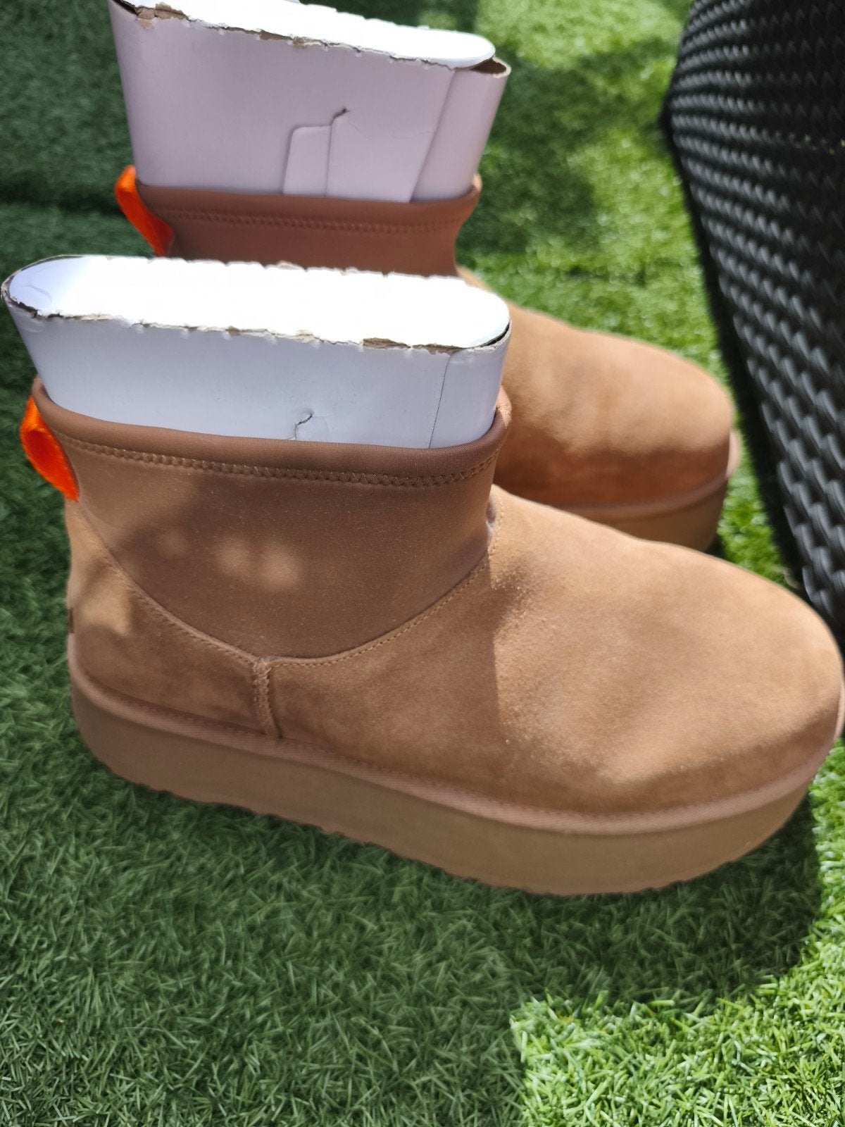 Uggs Mini Dipper Cognac - Maat 42 - Zo goed als nieuw, Ophalen of Verzenden, Zo goed als nieuw, Bruin