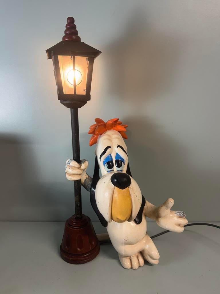 Zeldzame vintage Droopy lamp met lantaarn, Antiek en Kunst, Ophalen of Verzenden