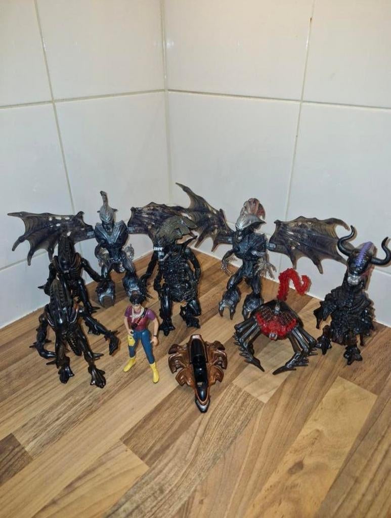 Vintage Alien Actiefiguren Collectie, Kinderen en Baby's, Speelgoed | Actiefiguren, Ophalen of Verzenden, Gebruikt
