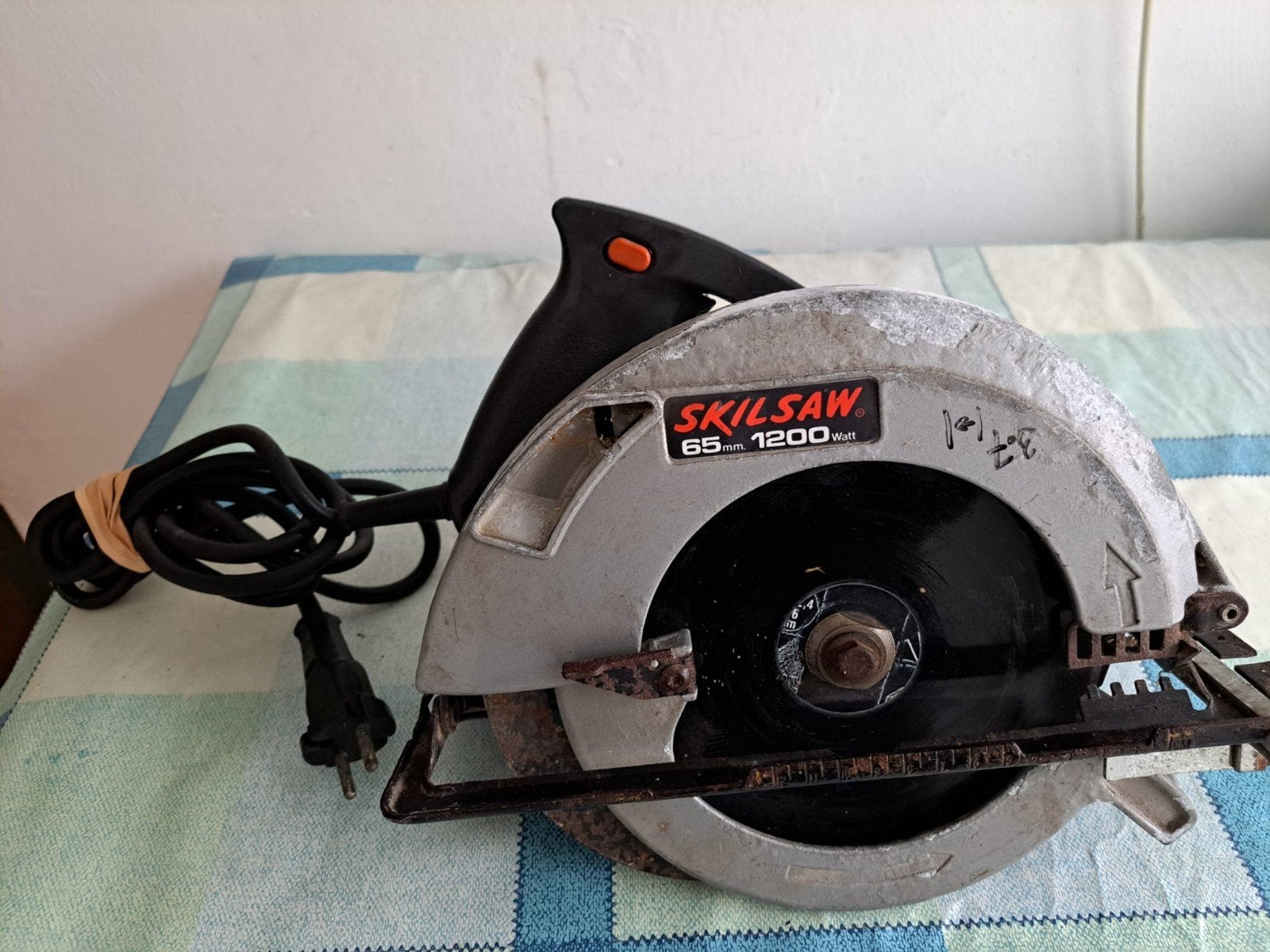 Skilsaw zaagmachine 1200 W, Ophalen of Verzenden, Zo goed als nieuw