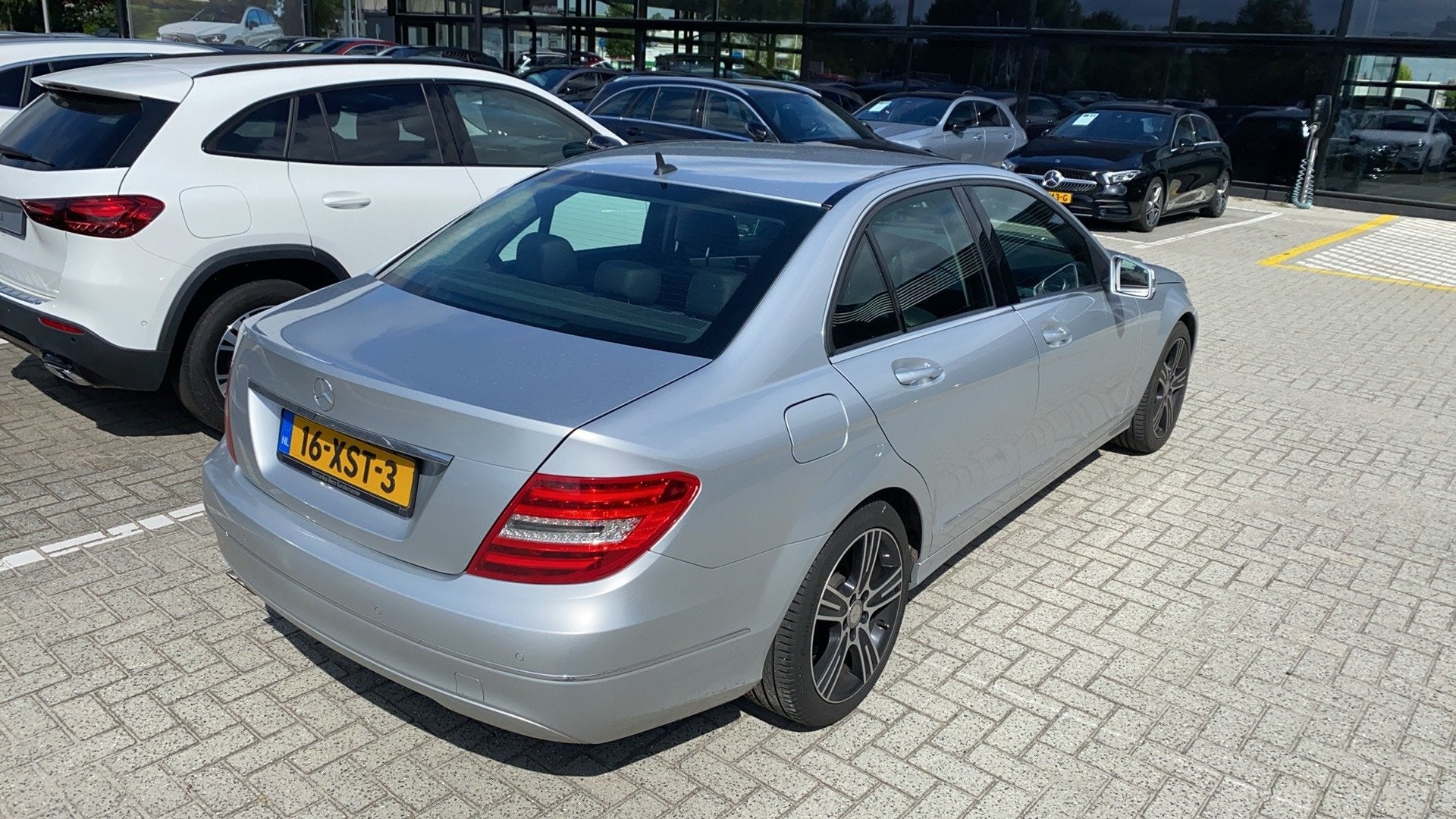 Mercedes-Benz C-klasse 180 K 156pk LPG-G3 Avantgarde Clima N, Auto's, Mercedes-Benz, Euro 5, Achterwielaandrijving, Leder en Stof