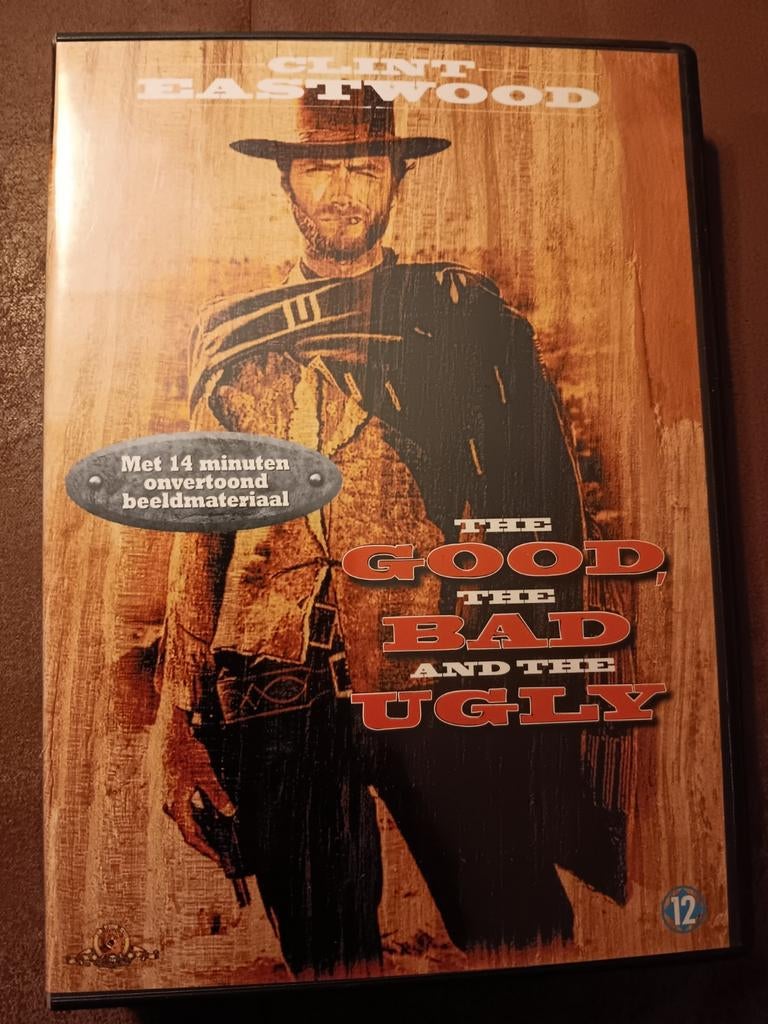 Clint eastwood the good the bad and the ugly dvd western, 1960 tot 1980, Ophalen of Verzenden, Zo goed als nieuw, Actie en Avontuur