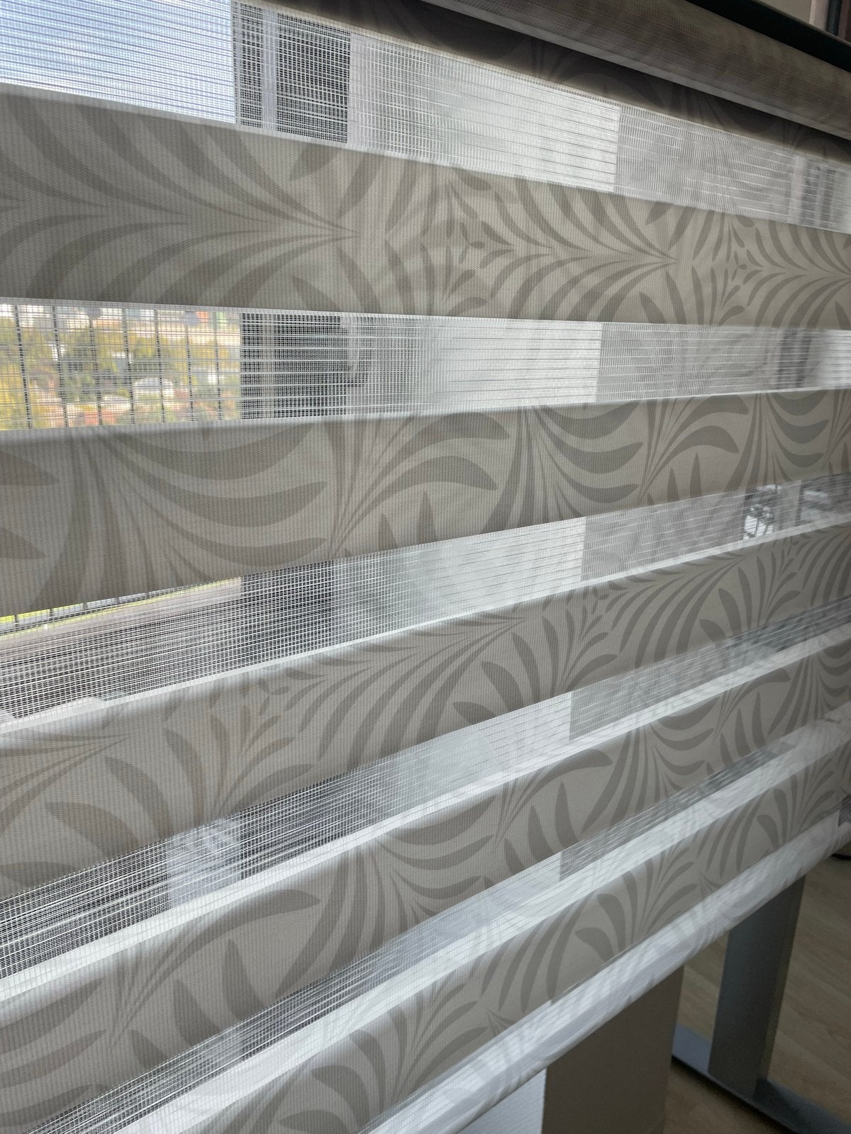 Night&Day roller blinds, Duo rolgordijn, Rolgordijn, Zebra textil, 175 cm