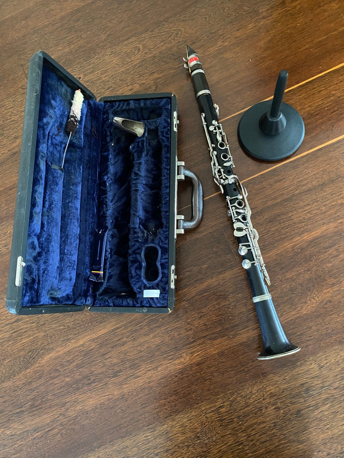 Klarinet te koop, Muziek en Instrumenten, Ophalen of Verzenden, Gebruikt, Hout, Met koffer