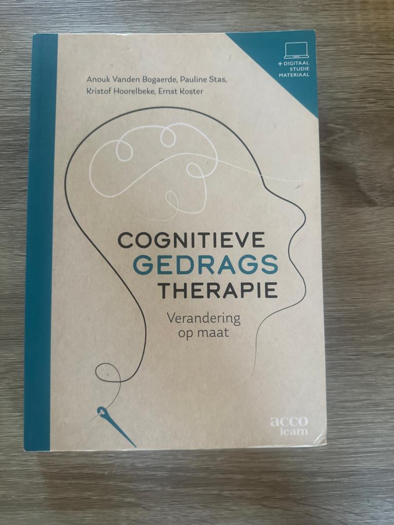 Cognitieve Gedragstherapie: Verandering op maat, Boeken, Studieboeken en Cursussen, Ophalen of Verzenden, Gamma, Zo goed als nieuw