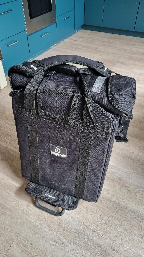 Lichttas "litepanels carry case" met Sachtler trolley, Audio, Tv en Foto, Fotografie | Fototassen, Ophalen, Gebruikt, Overige typen