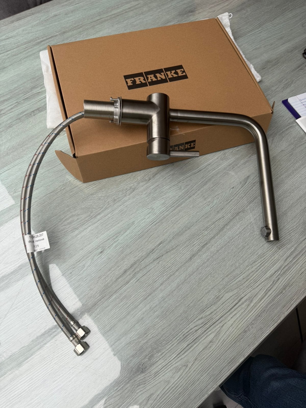Franke mengkraan antracit, Doe-het-zelf en Verbouw, Sanitair, Ophalen of Verzenden, Zo goed als nieuw, Kraan