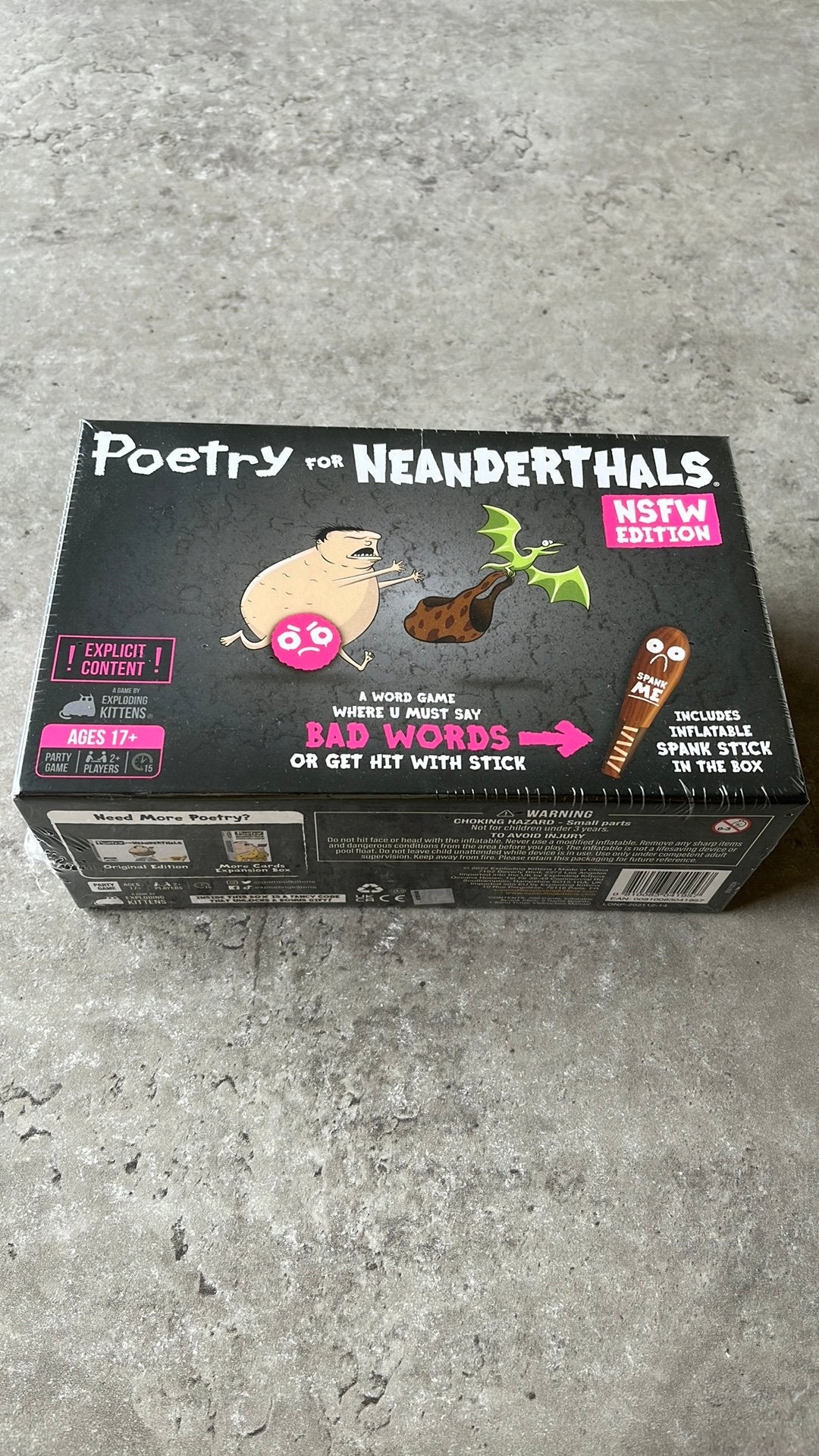 Poetry for neanderthals (nieuw), Ophalen of Verzenden, Nieuw