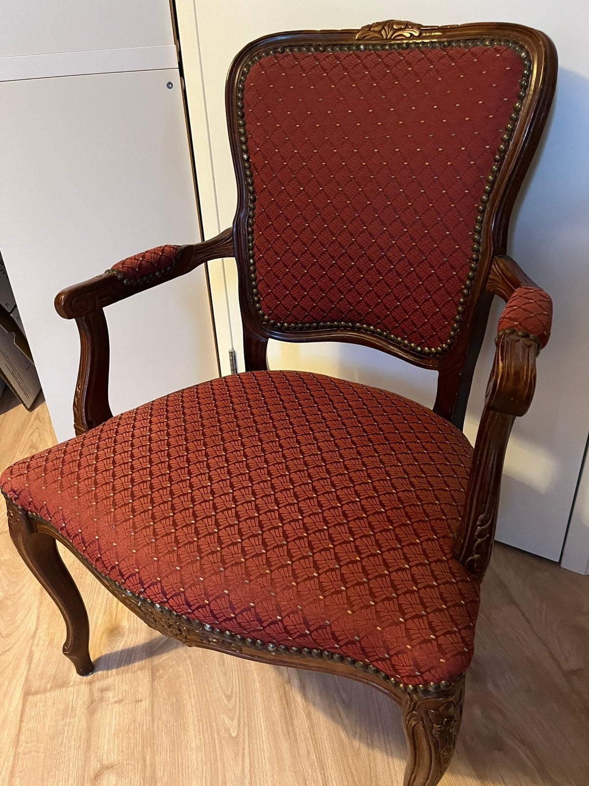 Mooie (antieke) fauteuil, Huis en Inrichting, Ophalen, Stof, 50 tot 75 cm