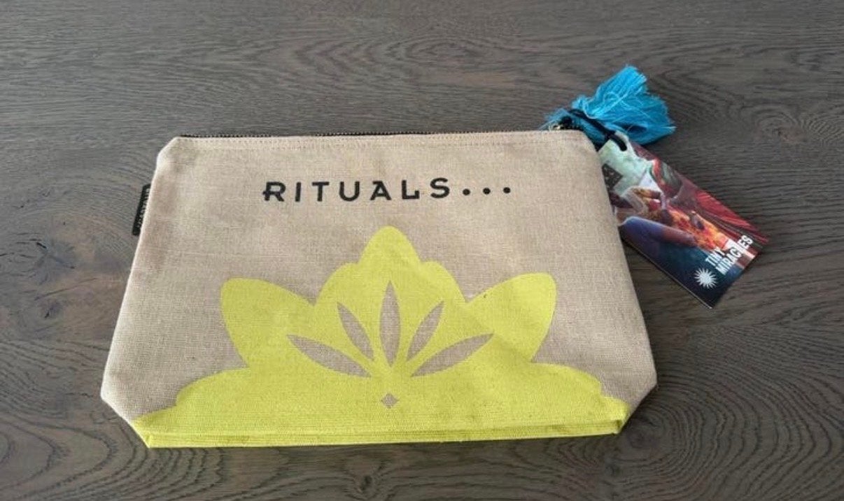 Rituals toilettas/make-up tasje, Ophalen of Verzenden, Nieuw, Beige, Heer of Dame