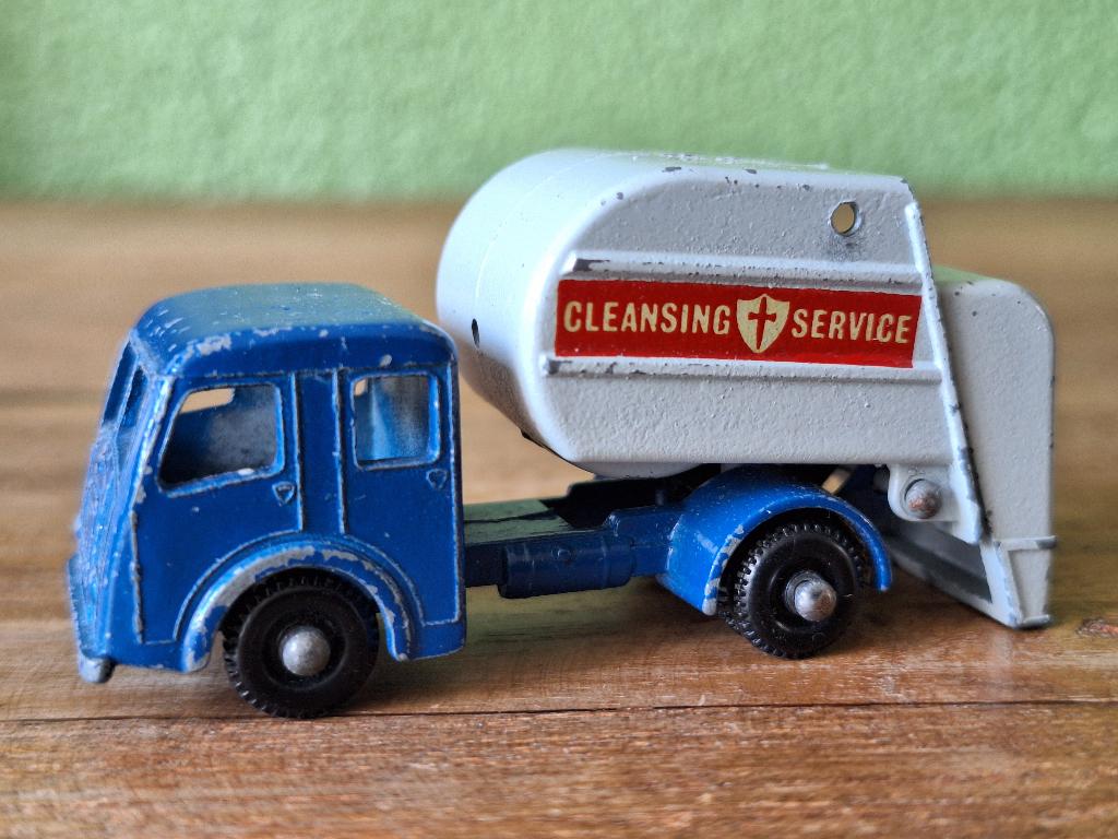 Matchbox Tippax Refuse Collector nr 15 uit 1963, Hobby en Vrije tijd, Ophalen of Verzenden, Gebruikt, Bus of Vrachtwagen