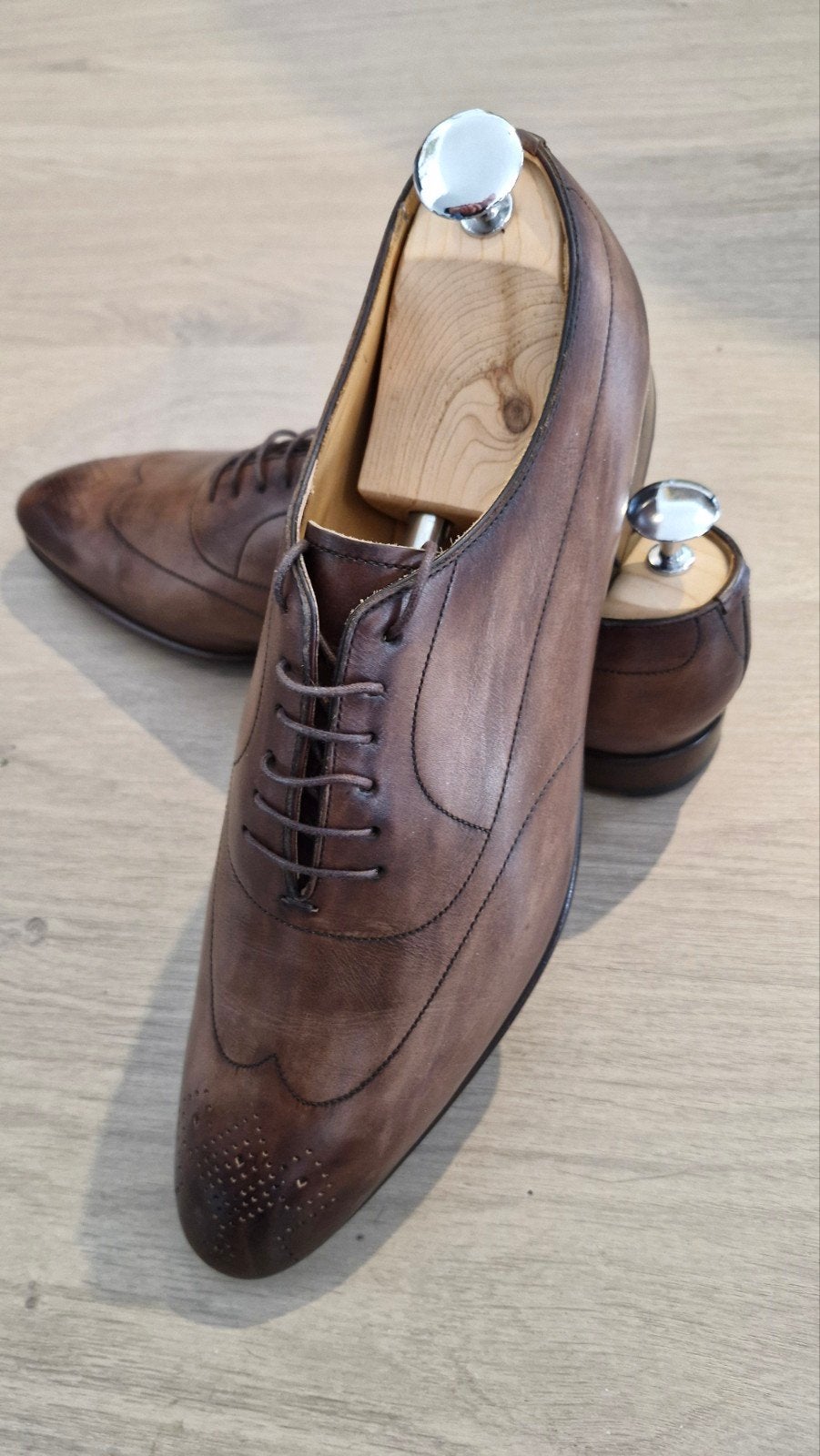 Sutor Mantellassi schoenen, maat 43. Bruin, z.g.a.n., Verzenden, Zo goed als nieuw, Bruin