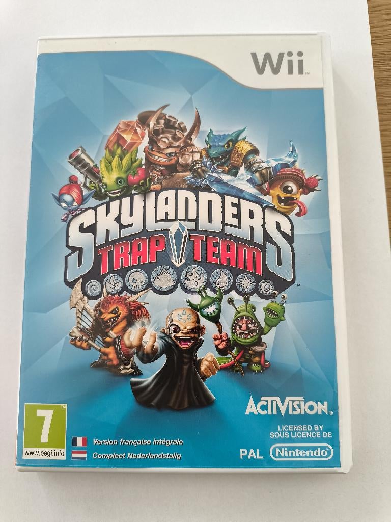 Skylanders Trap Team - Nintendo Wii, Spelcomputers en Games, Games | Nintendo Wii, Avontuur en Actie, Gebruikt, 2 spelers, Ophalen of Verzenden