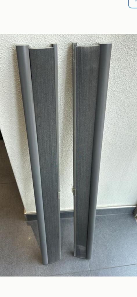 Gordijnen 1m breed, 2.20m hoog, Gebruikt, 80 tot 100 cm, 215 cm of meer, Overige typen