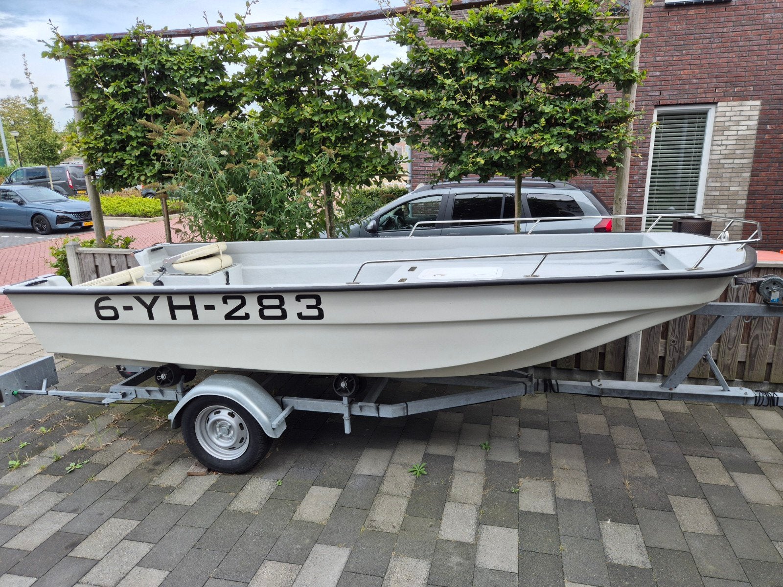 bootje visboot toerboot, Ophalen, Overige merken, Gebruikt, 4 m
