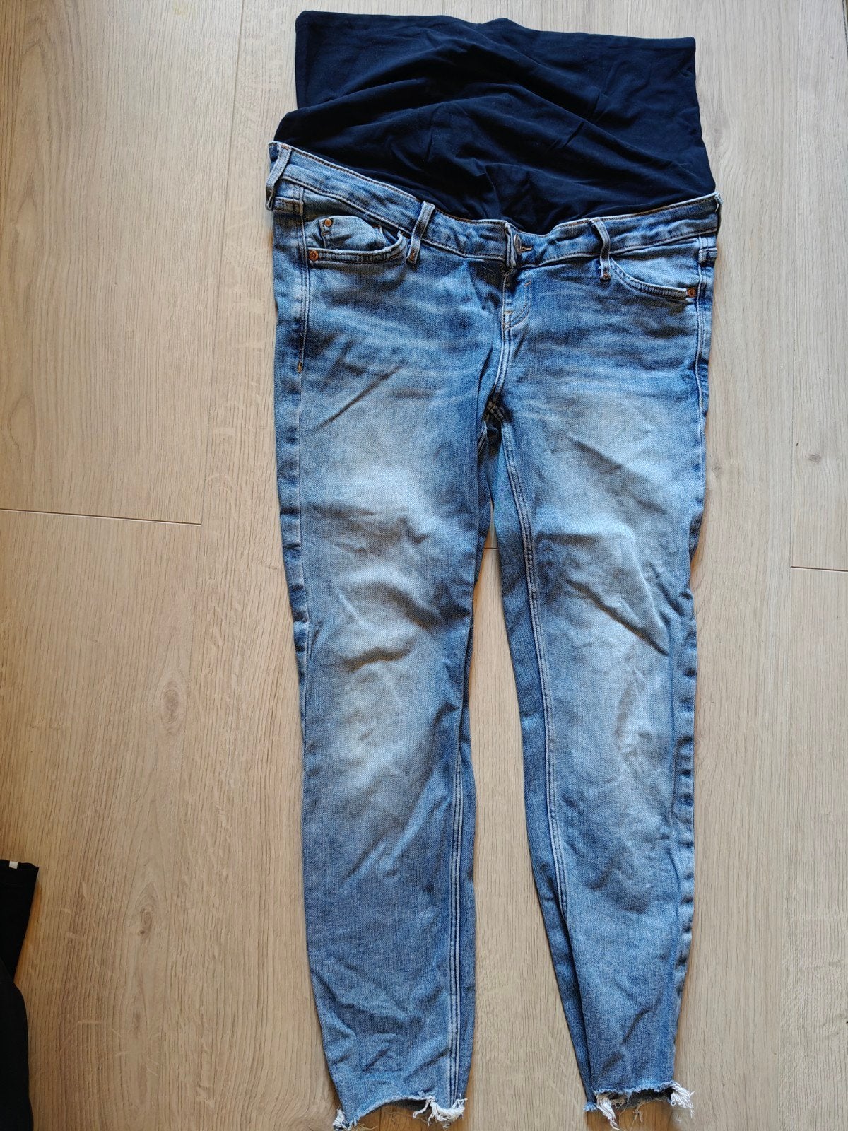 Zwangerschapskleding pakket: ,, Maat 38/40 (M), Blauw, Ophalen of Verzenden, Gedragen