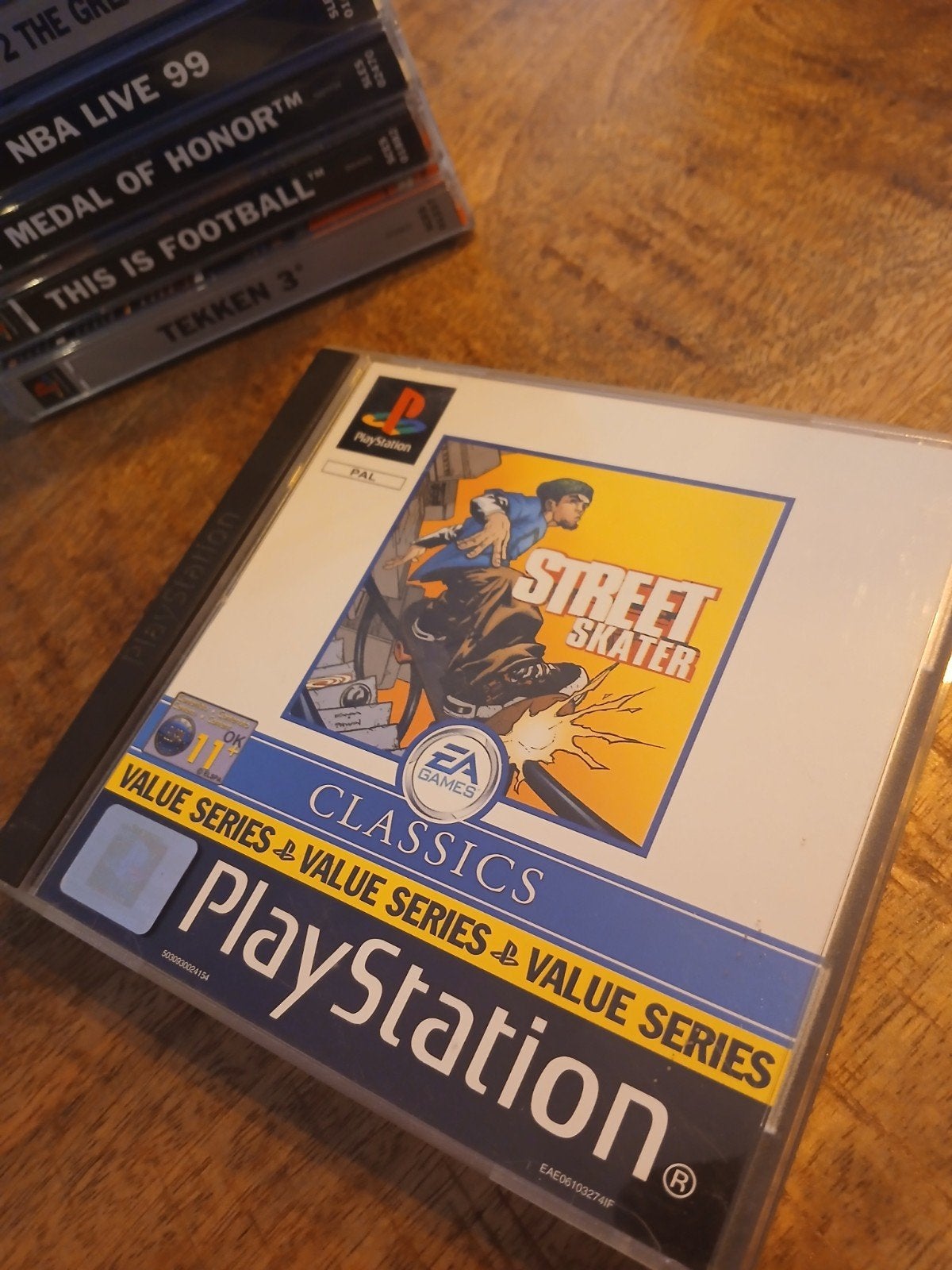 Street Skater PS1 PAL compleet – EA Classics – zeer net, 1 speler, Ophalen of Verzenden, Zo goed als nieuw, Vanaf 3 jaar
