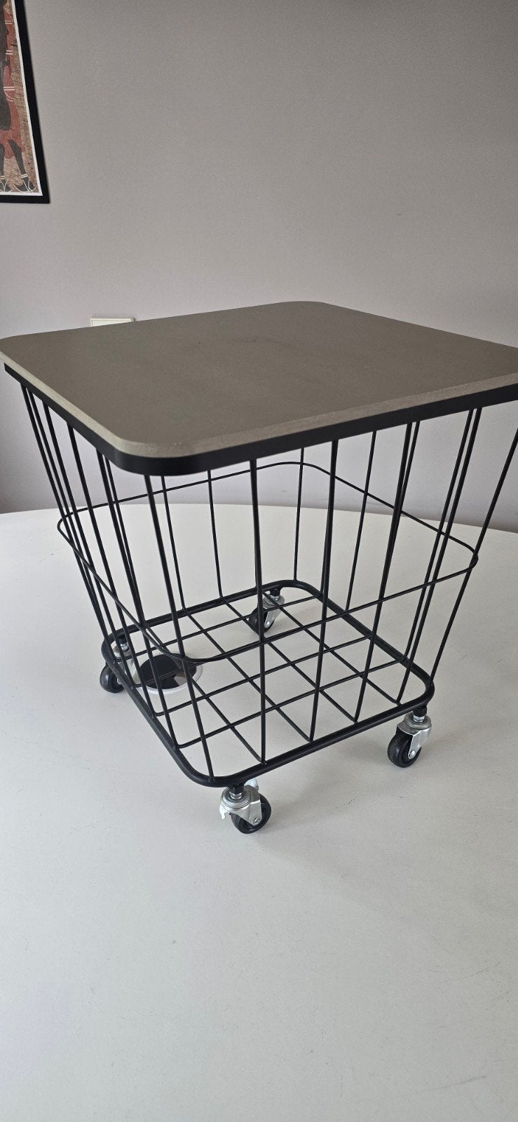 opberg draad manden, Huis en Inrichting, Ophalen, Minder dan 55 cm, Vierkant, Zo goed als nieuw