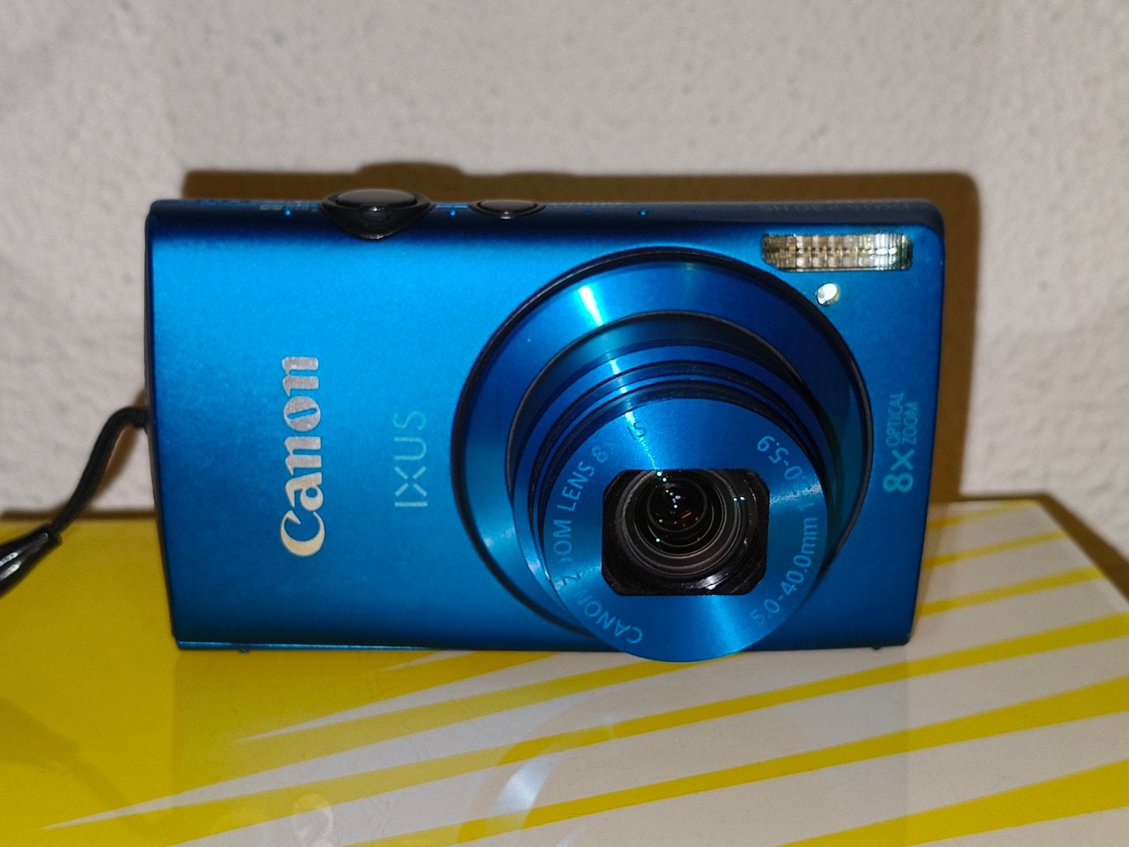 Canon IXUS 230 HS Compactcamera - Blauw, Beeldstabilisatie, Canon, 12 megapixels, Ophalen of Verzenden
