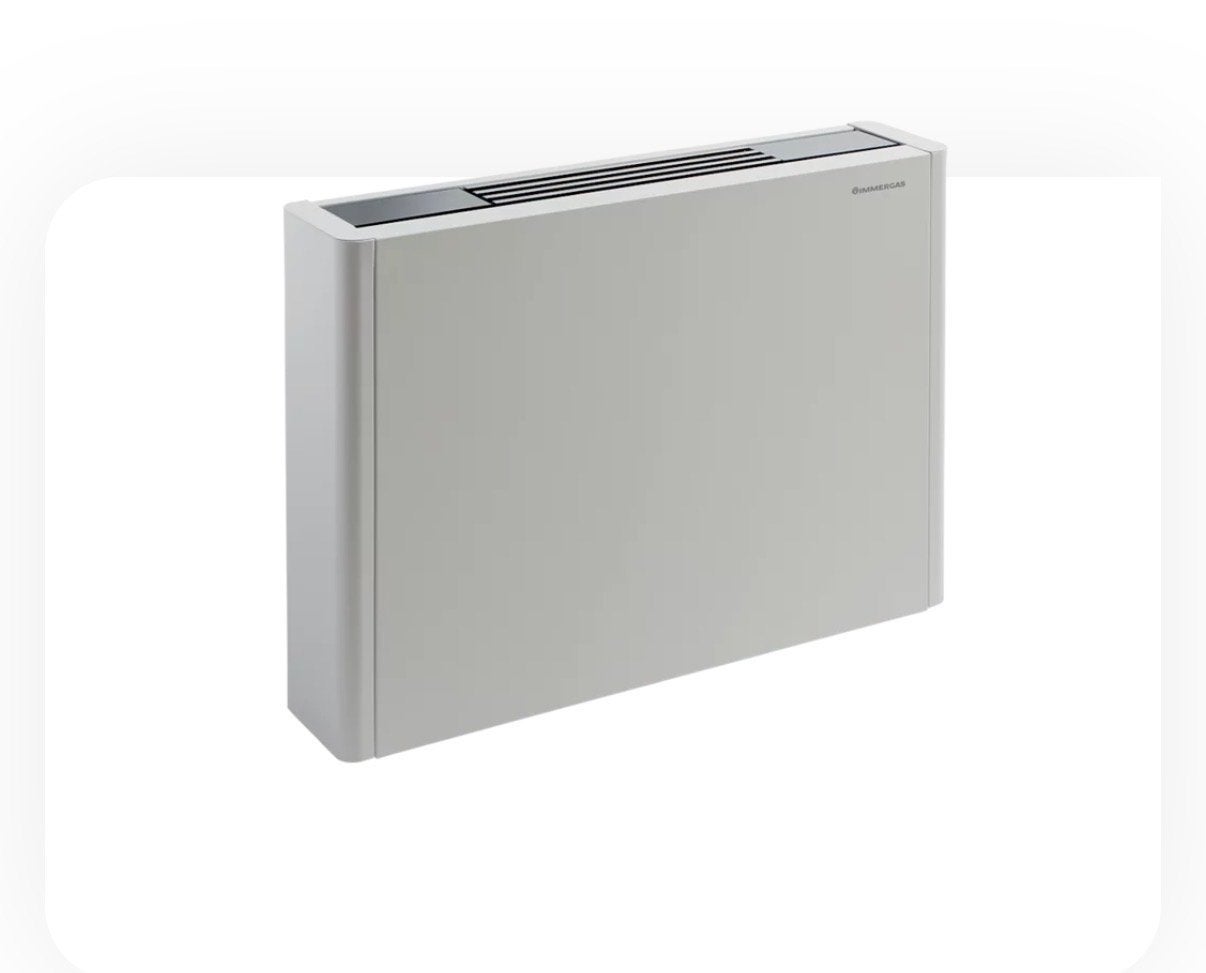 Immergas HYDRO FS 400 Ventilatorconvector, Ophalen, 30 tot 80 cm, 60 tot 150 cm, 800 watt of meer