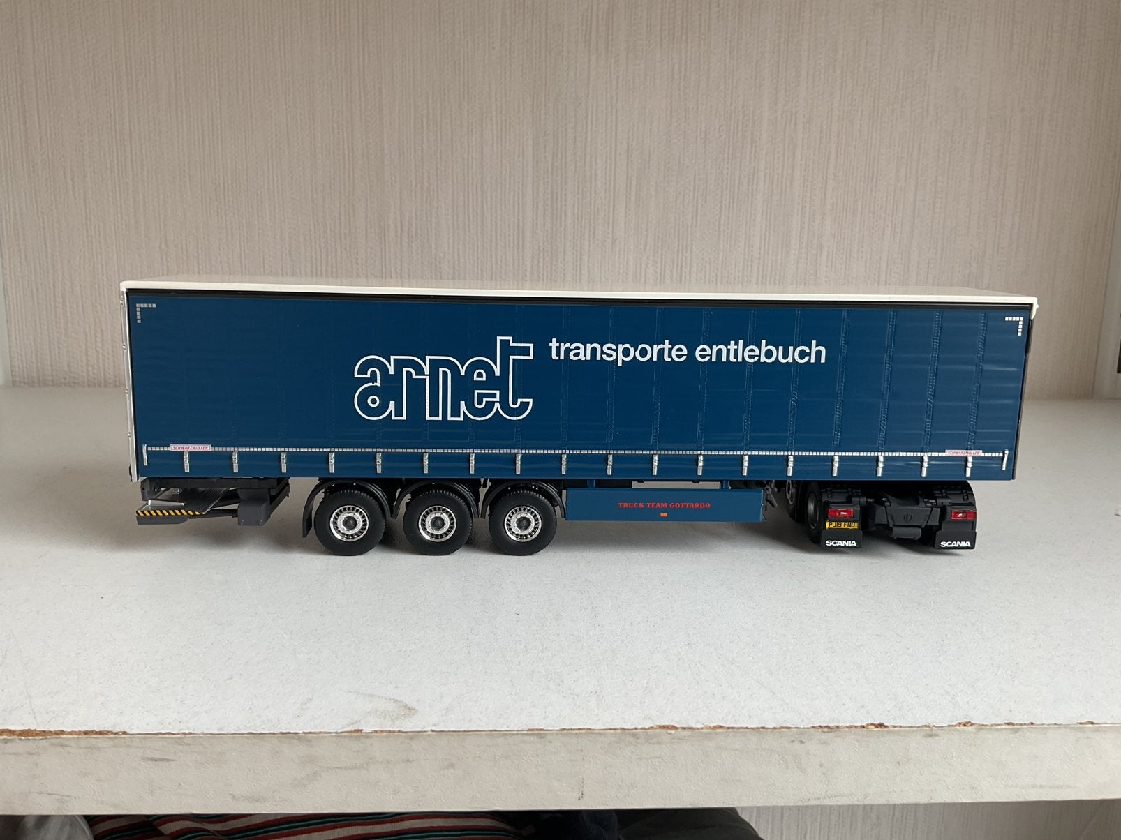 Tekno arnet trailer, Ophalen of Verzenden, Zo goed als nieuw, Bus of Vrachtwagen, Tekno
