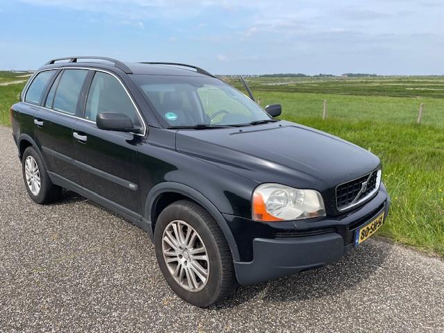 Volvo XC90 2.5T Summum Geartr. 2006 Youngtimer Dealer onderh, Zwart, 1991 kg, 7 stoelen, 8 km/l