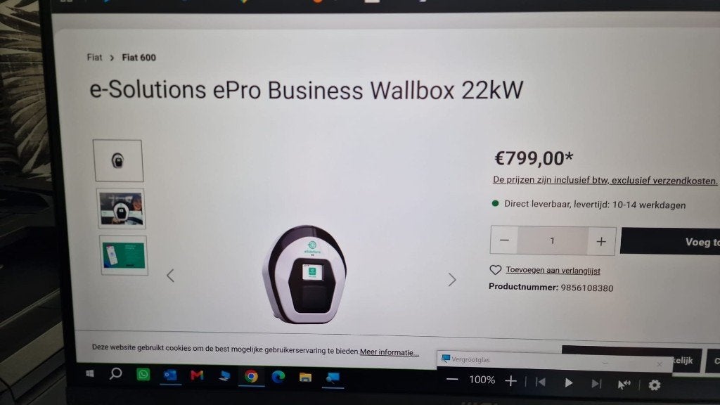 WALLBOX  11kw - 22kw, Ophalen of Verzenden, Nieuw, Laadpaal