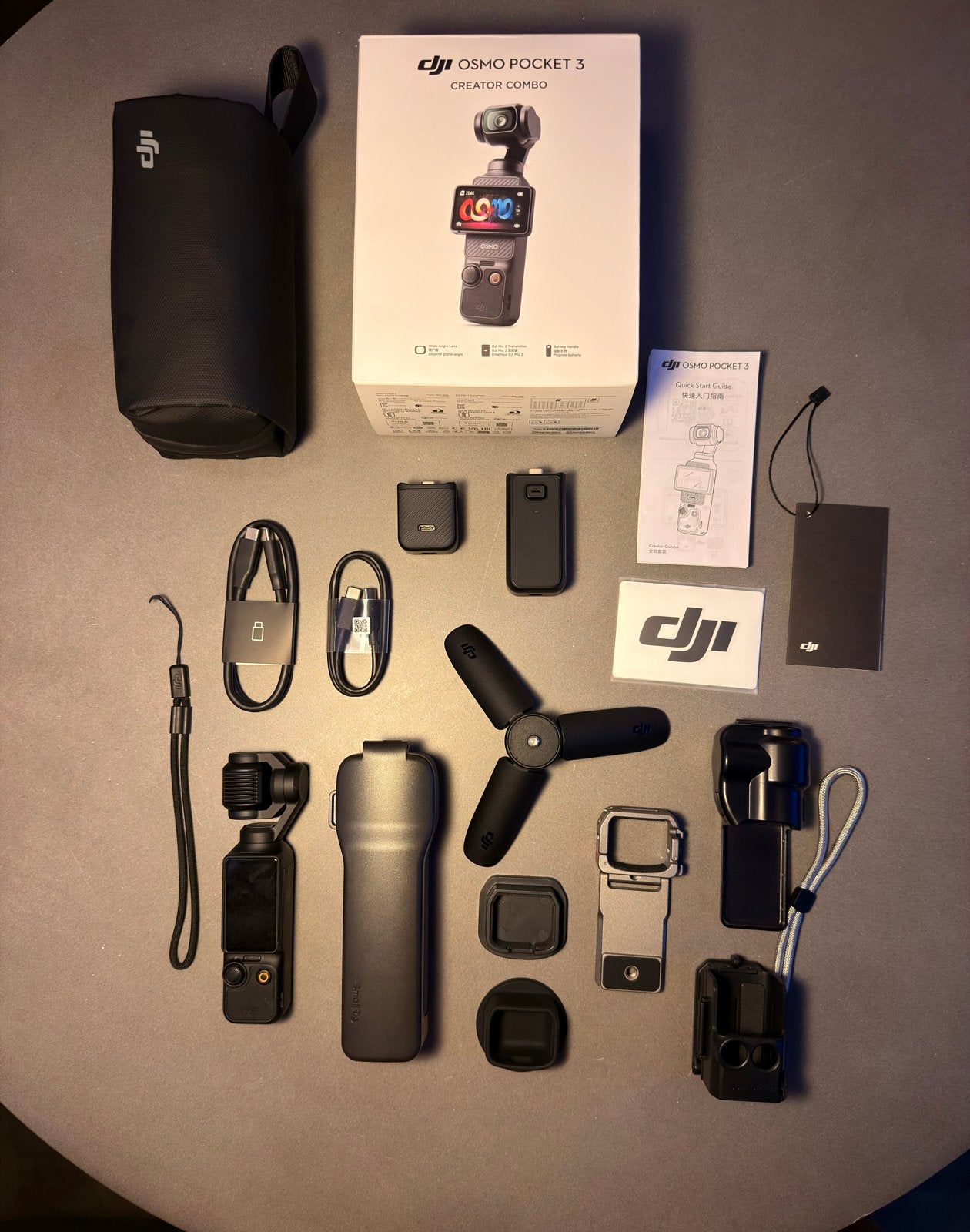 DJI Osmo Pocket 3 Creator Combo + Veel Accesoires!, Overige merken, Overige soorten, Ophalen of Verzenden, Zo goed als nieuw