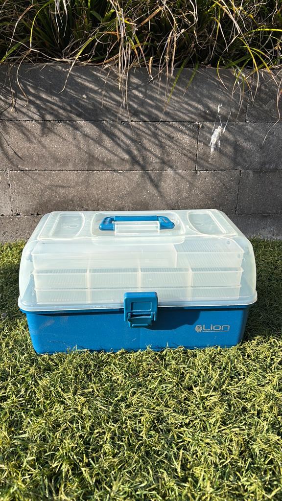 Viskoffer LION, Watersport en Boten, Ophalen, Gebruikt, Koffer of Tas