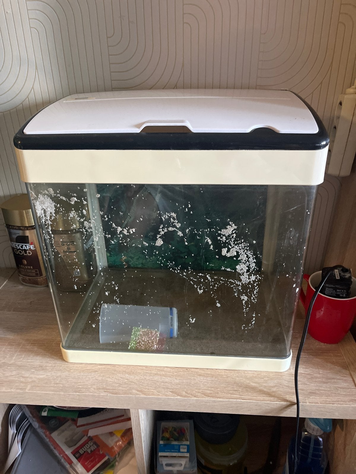 Aquarium gebruikt, Dieren en Toebehoren, Vissen | Aquaria en Toebehoren, Ophalen of Verzenden, Gebruikt, Leeg aquarium