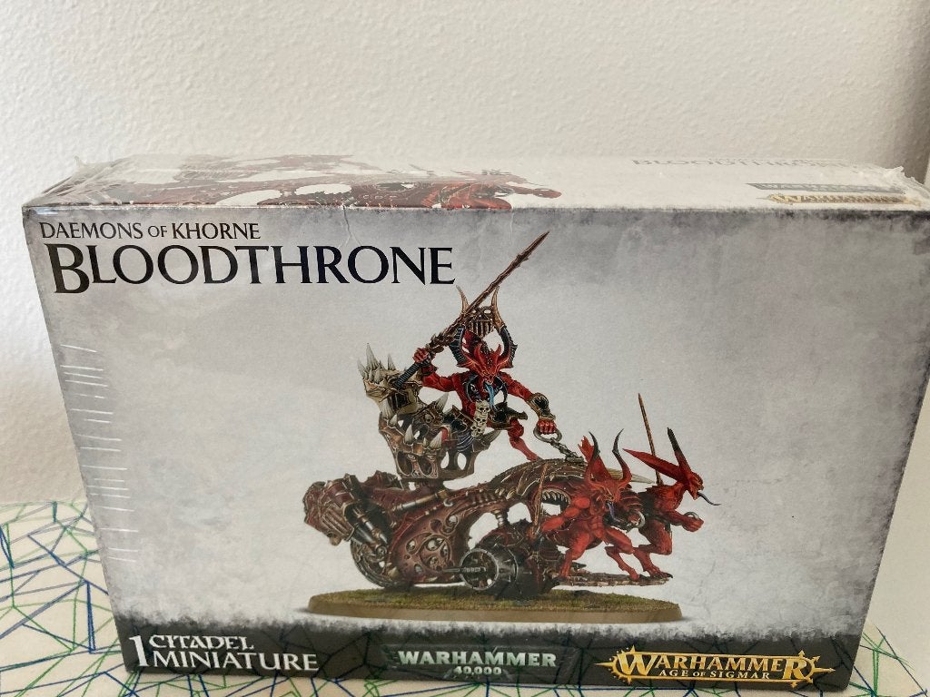 Skull cannon/bloodthrone NiB, Verzenden, Nieuw, Warhammer 40000, Figuurtje(s)