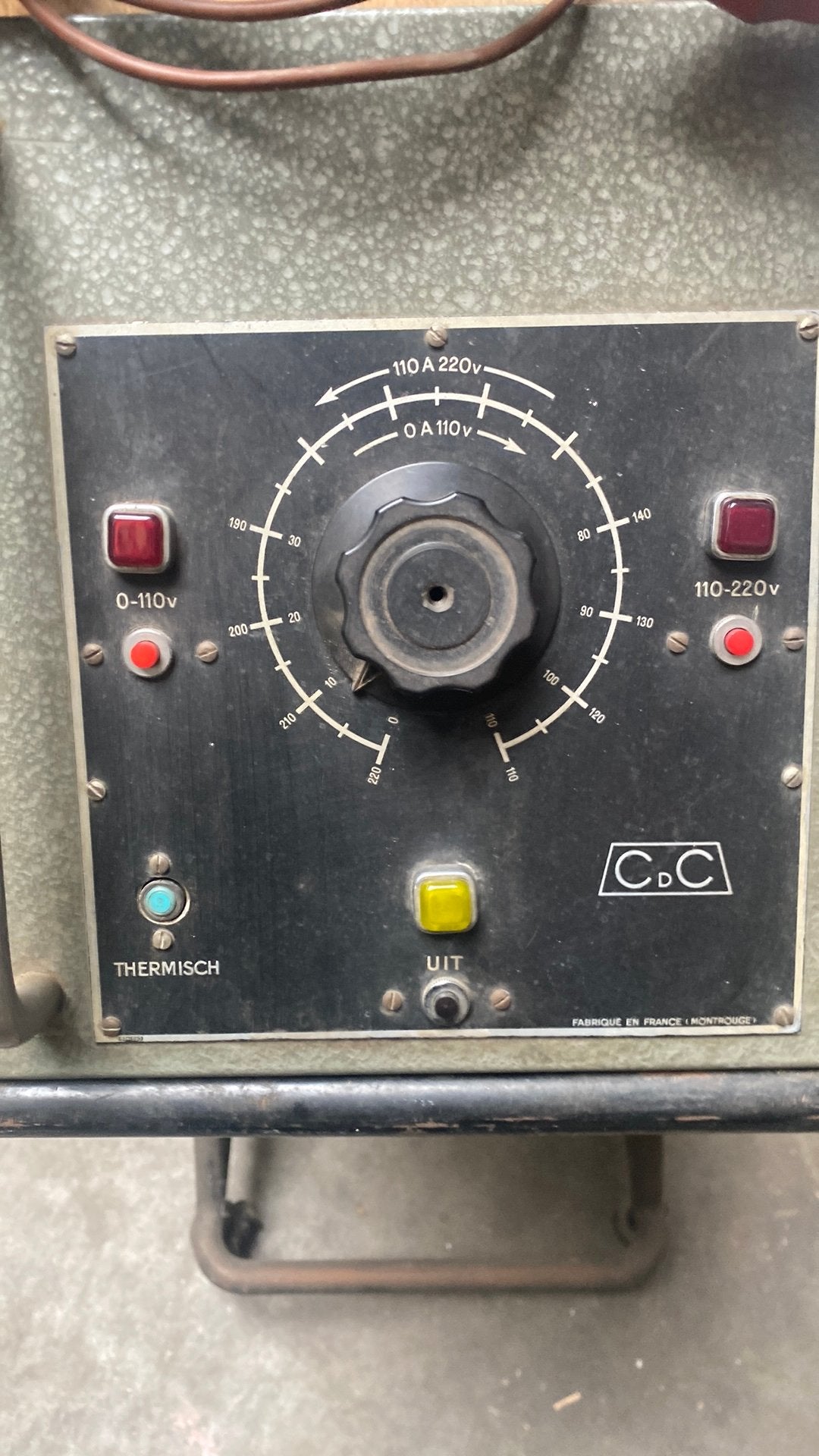 Variac, Ophalen, Gebruikt