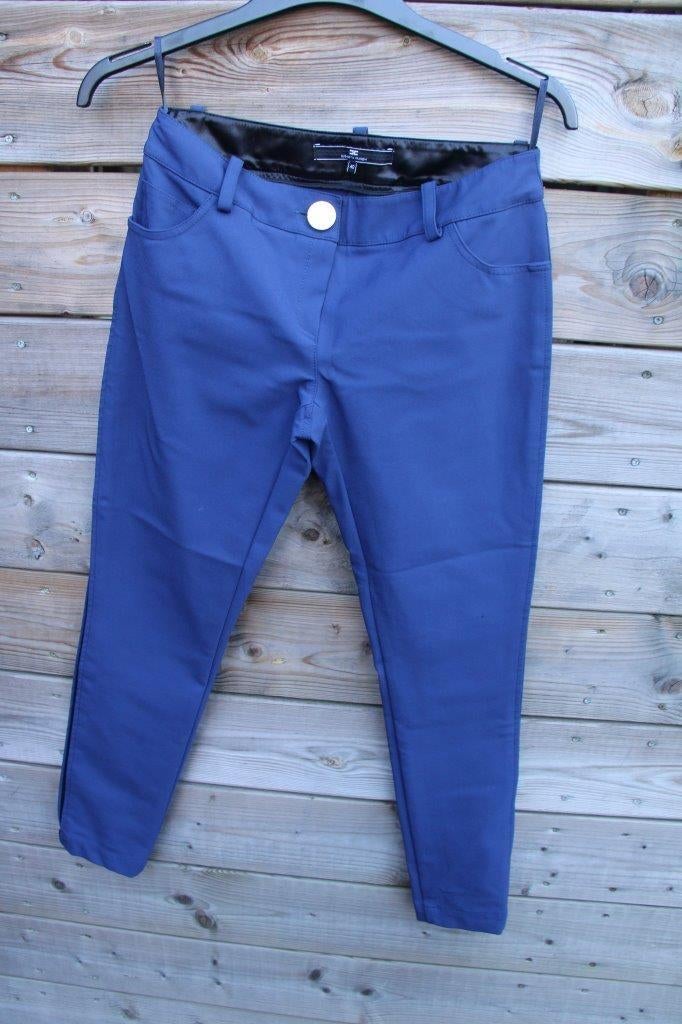 Broek blauw Elisabetti Franchi mt 40 Vaste prijs, Maat 38/40 (M), Zo goed als nieuw, Lang, Elisabetta Franchi