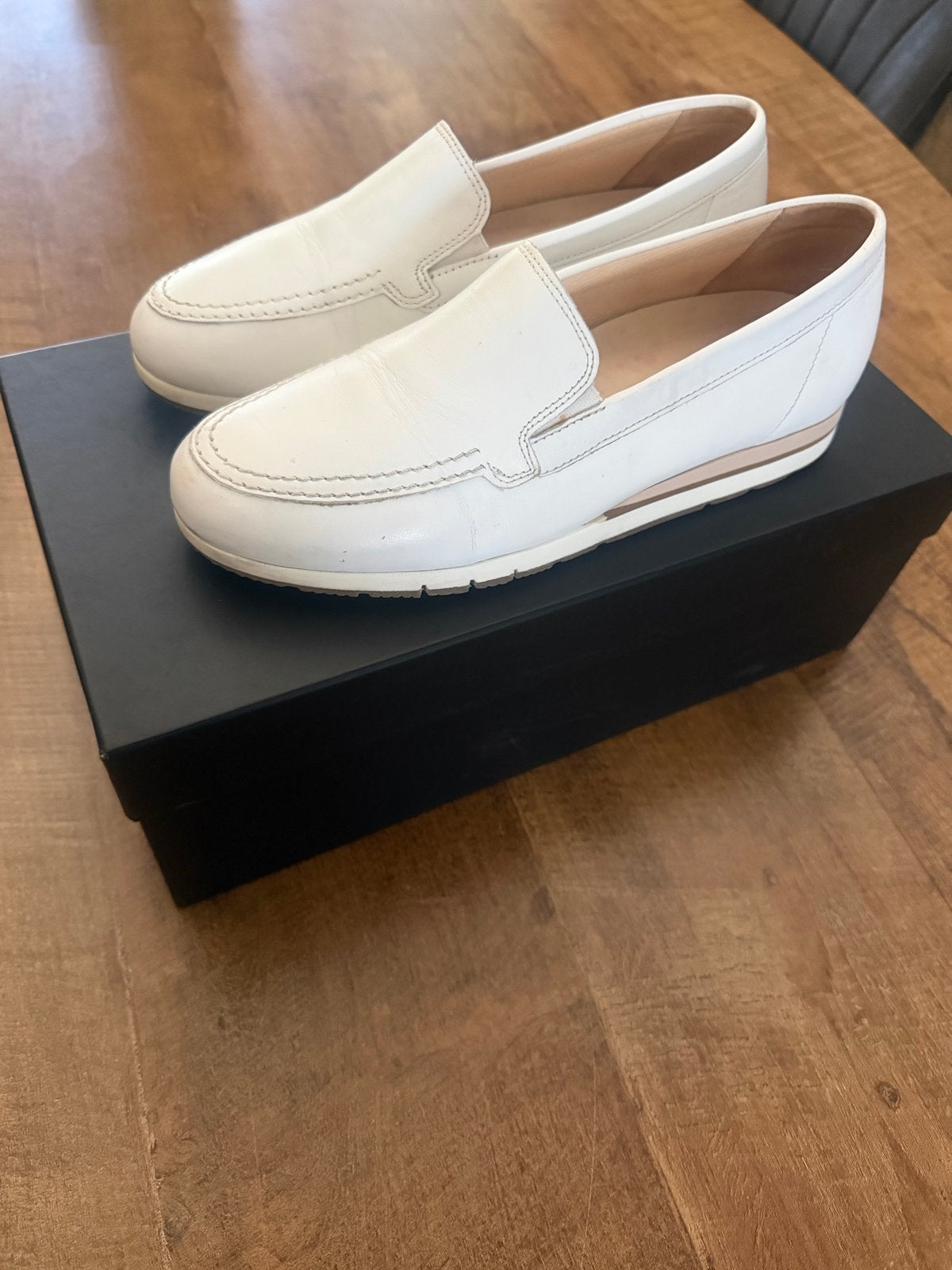 Gabor loafers maat 5,5 - zo goed als nieuw, Ophalen of Verzenden, Zo goed als nieuw, Wit, Instappers