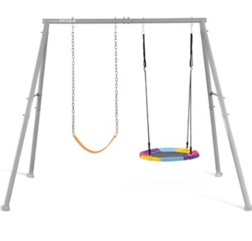 Intex Schommelset met schotel en standaard schommel, Ophalen, Zo goed als nieuw, Schommel