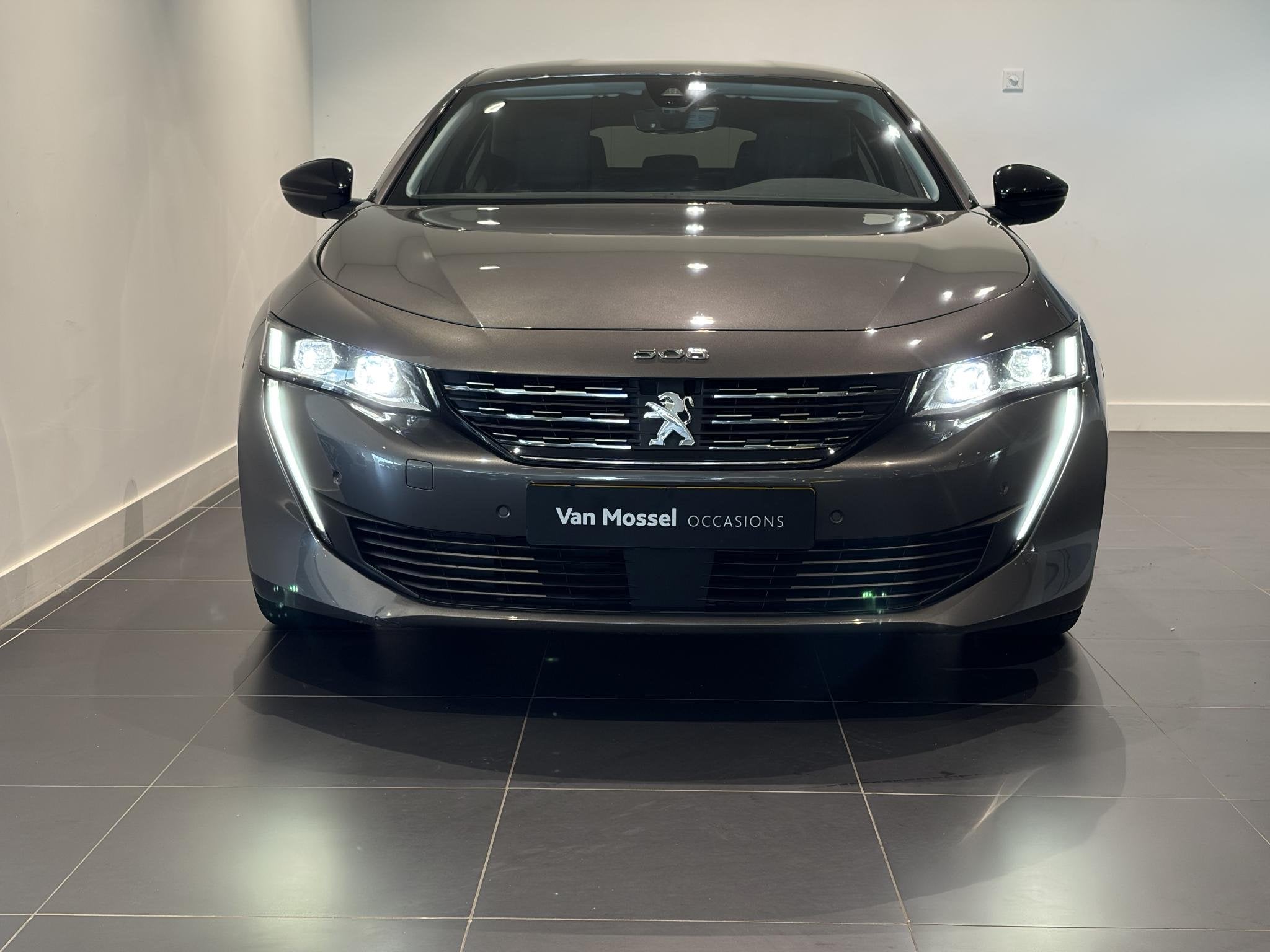 Peugeot 508 1.6 HYbrid Allure | Adaptive Cruise | Navigatie, Auto's, Gebruikt, Euro 6, 4 cilinders, Leder en Stof