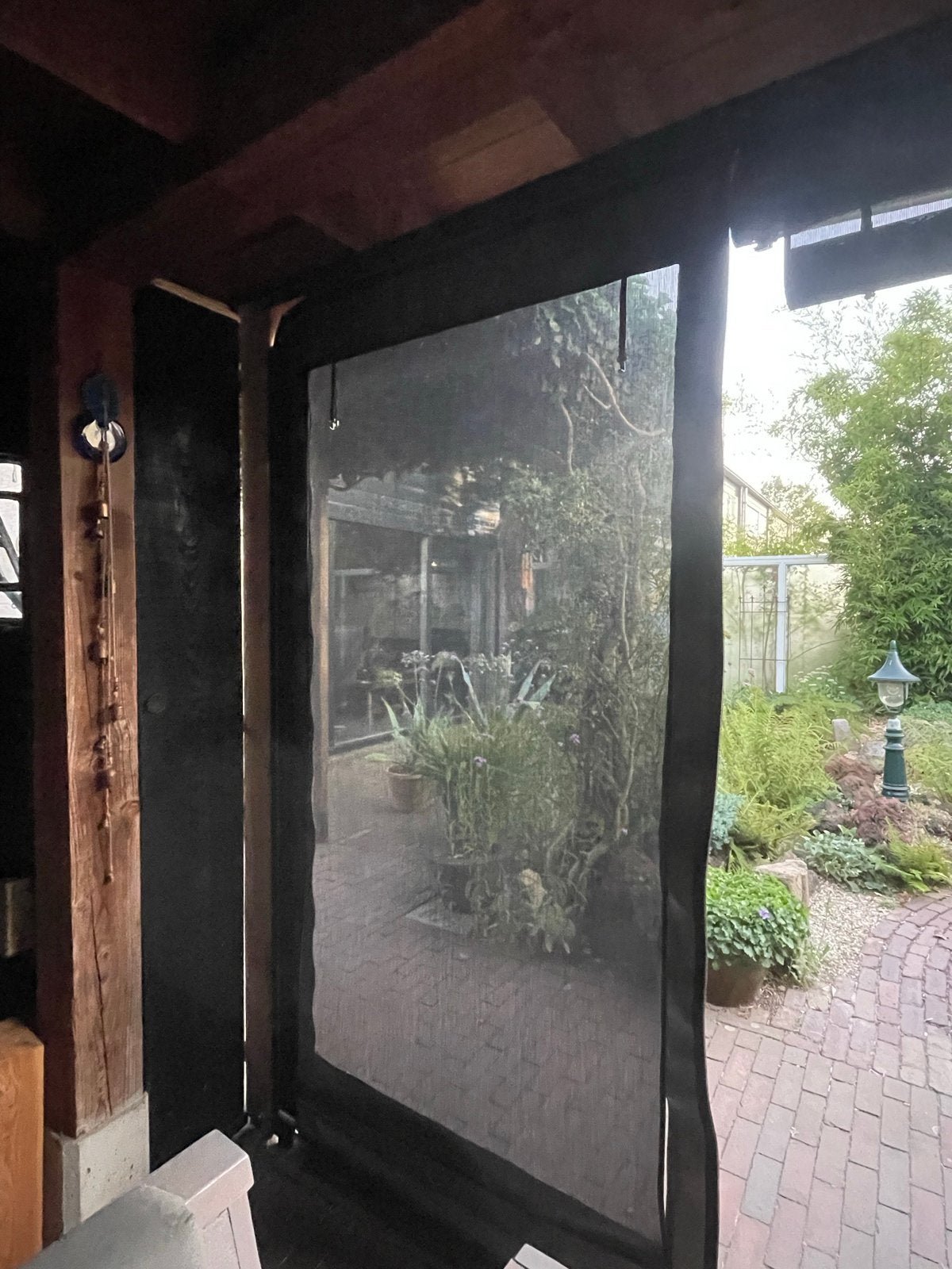 Zonwering/Screen voor overkapping of veranda, Tuin en Terras, Zonneschermen, Ophalen, Gebruikt, Overige typen, 150 tot 300 cm