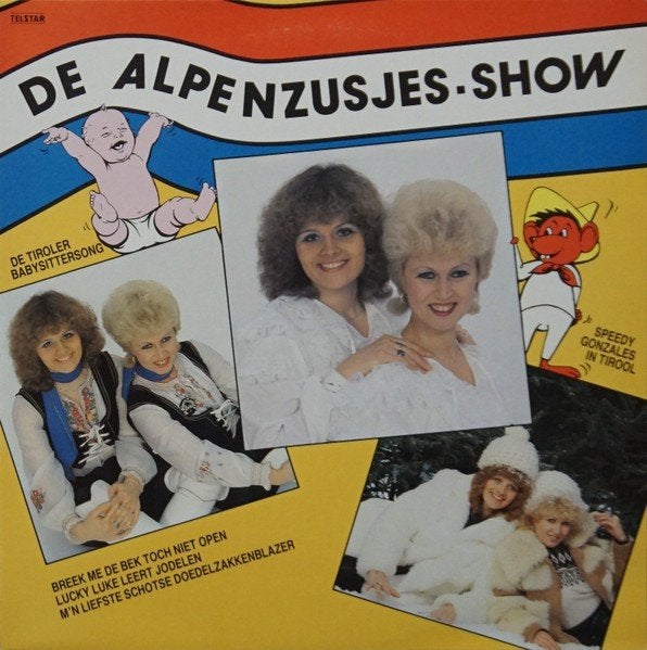 De Alpenzusjes - Show, LP, Gebruikt, Verzenden, Levenslied of Smartlap