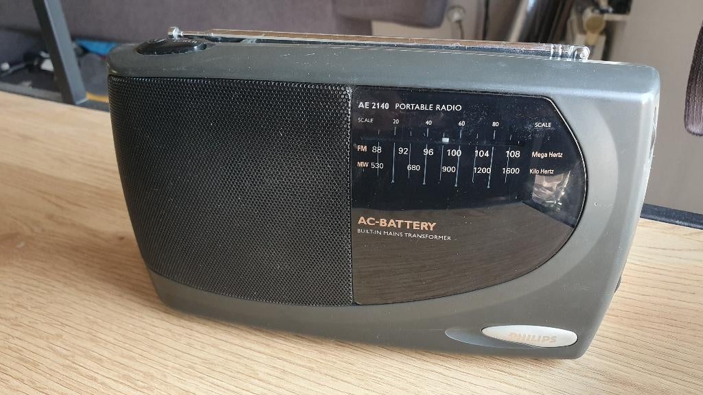 Philips Draagbare radio, Audio, Tv en Foto, Radio's, Ophalen of Verzenden, Gebruikt, Radio